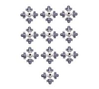ifundom 10pièces Buse Atomisation à Quatre Voies Pour Systèmes Irrigation Par Micro-pulvérisation Lot Pour Arrosage De Plantes