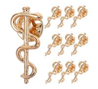 ifundom 10pièces Lot De Broches Serpent Vintage Pour Femme Bijoux Badge Broche De Médecin Broche Infirmière De Vêtements Épinglette Animal