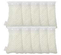 ifundom 11 Pièces Coussins Filtrants pour Aquarium 4 Pouces en Matériau PP Design 3D Nid d'abeille pour Purification de l'eau et Nettoyage D'aquarium d'eau Salée