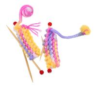 ifundom 12, 2 Ensembles de Boules de Laine Multicolores pour Maison de Poupée, Accessoires de Tricot DIY Réalistes pour Décoration Miniature Style Aléatoire