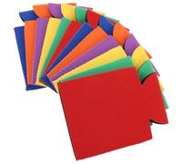 ifundom 12 Pièces Lot de Manchons Isolants Réutilisables pour Canettes de et Boissons Housses Antidérapantes Multicolores pour Bouteilles de Soda et Protection Thermique