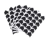 ifundom 120 Pièces Coins de Scrapbooking pour Photos Noirs en Papier, 5 | Autocollants Auto-adhésifs, Style Vintage Rétro, pour Album et Scrapbooking