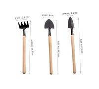 ifundom 12pièces Mini-Outils de Jardin Comprenant Une Petite Pelle Un Râteau Truelle pour Planter et Transplanter Intérieur et Extérieur