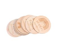 ifundom 13pièces Cartes De Croissance Mensuelles Bois Pour Accessoires Photo Né Souvenirs Mémorables Du Premier Année