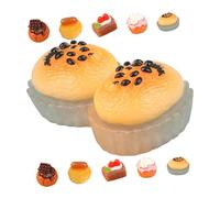 ifundom 15 pièces Lot de Mini Desserts Décoratifs Réalistes pour Maison de Poupée Accessoires Miniatures Légers et Portables pour Décoration Cuisine Miniature et Dinette