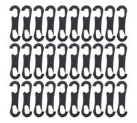 ifundom 150 pièces Crochets S Fixation Housses Siège Voiture Résistants Abs Accessoires Intérieurs Pratiques pour Stabiliser Coussin et Suspendre Bagages