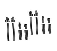 ifundom 16 Pièces Kit de Têtes de Fontaine pour Arroseur de Jardin et Pompe de Bassin Spray Nozzle avec Tube Extension pour Aquatique