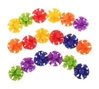 ifundom 18 balles à ventouses pour Enfants - Jouets interactifs à Lancer et Attraper, Parfaits pour Les Parents et Les Enfants, pour Jouer dans Le Jardin, sur la pelouse, Le Sable ou à la Plage, ou