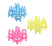 ifundom 18 Pcs Golf Practice Tees for Simulator Indoor Outdoor Training Flexible Noise-reducing Plastic Holders Compatible with Home Winter Turf Driving Range