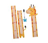 ifundom 1ensemble Autocollant Mural Amovible Pour Mesurer Garçon Fille Avec Design Animaux Règle De Pour Chambre Garçon Fille Décoration Colorée Et