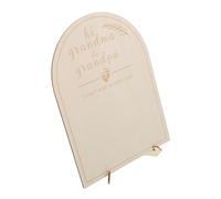 ifundom 1ensemble Décorations De Shower Panneau Annonce De Naissance Et Mois Né Accessoires Photographiques Personnalisables Pour Événements Spéciaux