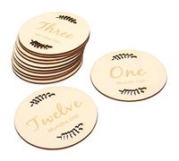 ifundom 1ensemble Mensuelles pour Garçon Fille De Jalons De Naissance Accessoire Photo pour Annonce De Garçon Fille Anglais Et Chinois pour Shower Et Célébrations