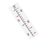 ifundom 1ensemble Sticker De Mesure De Hauteur Pour Garçon Fille Décalque Mural Animaux Pour Chambre Garçon Fille Suivi De Croissance Décoration Murale Amusante Et Éducative