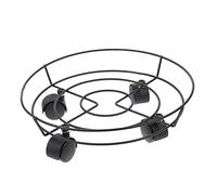 ifundom 1ensemble Support De Fleurs à Poulie Fer Étagère à Fleurs Mobile pour Plantes Pot pour Intérieur Et Extérieur Design Pratique Et Dimension Extérieure