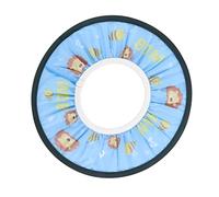 ifundom 1pièce Chapeau De Étanche Pour Bonnet Ajustable De Des Yeux Oreilles Pour Bain Shampooing Motif Adorable Et Couleur Vive