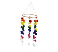ifundom 1pièce Pendentif Boule De Cheveux Coloré Pour Décoration Murale Suspensions Adorables Pour Salon Et Boutique Accessoire Boho