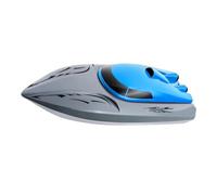 ifundom 2.4g Bateau Rc Étanche Jouet De Course Rechargeable pour Garçon Fille Et Adultes Vitesse De Portée Modèle Amélioré Bleu