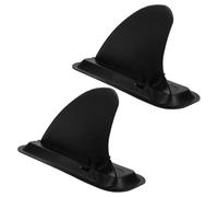 ifundom 2 Ensembles Ailerons Amovibles pour Paddleboard et Surfboard Ensemble de Ailerons Détachables Durable avec Design de Verrouillage Améliore la Stabilité Vitesse pour Activités