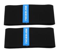 ifundom 2 Paires Couvre Chaussures de Protection pour Patins à Glace et Protège Usure Facile à Installer pour Adultes