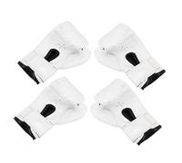 ifundom 2 Paires de Boxe pour Enfants de Sparring Enfants d'entraînement de équipement de de Frappe pour Tout-Petits de Boxe Faux Cuir Blanche