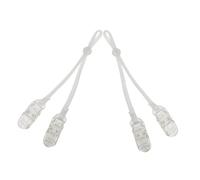 ifundom 2 Pièces Accessoires Pour Masques Anneau De Verrouillage Tige Lumineuse De Lampe Solaire Accessoires à Double Room Outils Membranaires Nez D'enfant Pince En Résine Transparent