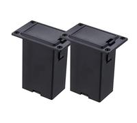 ifundom 2 Pièces Boîte de Batterie pour Guitare de Accessoire et Portable pour Guitare de Stockage Pratique pour Performances Maison