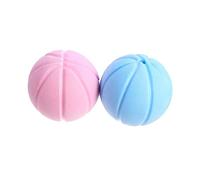 ifundom 2 Pièces Chien Durable Balle Interactive Dentaire Rose et Bleue Ennui Stimule et Nettoie Dents pour Chiots et Chiens Adultes