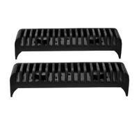 ifundom 2 Pièces Coussin Antidérapant pour Pédale Elliptique Absorption des Chocs et Du Bruit Protection Amortisseur pour Équipement Fitness Maison Tapis de Pédale Robuste