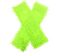 ifundom 2 pièces Housse de Remplacement pour Vadrouille Plate Verte Chiffon Absorbant Doux et Accessoires Pratiques pour Nettoyage Sols et Coins Lot de Têtes Lavables