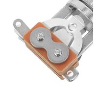 ifundom 2 Pièces Interrupteur Positions Guitare Électrique Bouton Métal Contrôle Actif Tonalité Volume et Basse Kit Câblage Circuit pour Sélecteur Micros