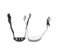 ifundom 2 Pièces jugulaire du casque libération rapide pour le casque rembourrage garde groupe construction de casques de sécurité sangle bande de casque mentonnière pour chapeau Plastique