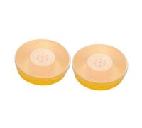 ifundom 2 pièces Mangeoire Ronde pour Abeilles Plastique Pratique Bol Alimentation Rapide pour Ruche Accessoire Apiculture Alimentaire et Eau