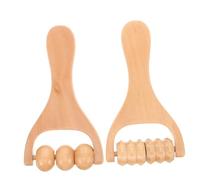 ifundom 2 pièces Masseur Manuel Bois pour Cou Outil de Réflexologie Compact pour Massage Musculaire et Relaxation à Domicile