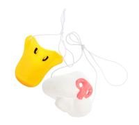 ifundom 2 pièces Nez Animal Cosplay Accessoire de Fête Cosplay Animalier pour Costume de Soirée Halloween Pâques Bec de Canard et Nez de Lapin Réalistes et Portables