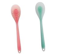 ifundom 2 pièces Pat de Massage Silicone Masseur Acupoint Multifonctionnel à Long Manche pour Dos Épaules et Jambes Outil Manuel Léger pour Massage Tonic et Relaxation