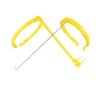 ifundom 2 Pièces Pince Insémination Large pour Porcs Kit de Plastique et Acier Inoxydable Outil Insémination Artificielle pour Souches de Truies Accessoire Pratique pour Porcin