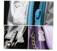 ifundom 2 Pièces Porte-clés Chien Mémorial Charme Transparent pour Collection de Poils Boîte Souvenir Compacte pour Garder Mémoire