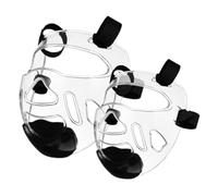 ifundom 2 pièces Protections Visage Karaté Amovibles Casque Taekwondo et Résistant Absorption Chocs Entraînement Arts Martiaux Adultes
