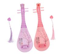 ifundom 2 Pièces Simulation Pipa Musical Instruments for with Sound and Light Sensory Stimulation Early Education Music Toy Set