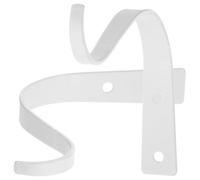ifundom 2 Pièces Support Mural S pour Plante Suspendue en Fer 11,4cm Blanc | Fixation Rapide Vis Incluses, Structure Résistante, Convient aux Paniers Fleuris, Lanternes et Nichoirs Suspendus