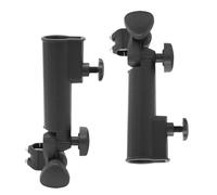 ifundom 2 Pièces Support Parapluie pour Chariot de Golf Réglable Léger et Stable Accessoire pour Poussette Fauteuil Roulant et Plage Montage Facile