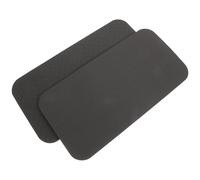 ifundom 2 Pièces Tapis de Machine à Coudre Antidérapant en Tpe Noir, Coussinets D'isolation, du Bruit Vibrations, pour Machine à Coudre et Sol, Maison et Gym