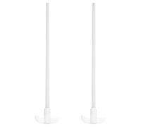 ifundom 2 Pièces Tige D'agitation Agitateurs De Liquides Table De Sable Imperméable Robinets Entièrement Automatiques Robinets Automatiques Agitateurs Électriques Blanche PTFE Réutilisable