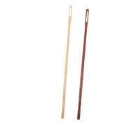 ifundom 2 Pièces Tige de Nettoyage pour Flûte Bois Massif Bâtonnet Lisse Anti- pour Entretien Quotidien des Instruments à Vent Kit Compact et Portable pour Musiciens