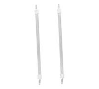 ifundom 2 Pièces Tube Chauffant Quartz pour Radiateur D'appoint, Élément Chauffant en Quartz/céramique, Blanc, Remplacement Facile, Protection la Surchauffe, pour Maisons et Bureaux