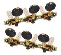 ifundom 2 Pièces Tuning Pegs For Acoustic And Electric Guitar Locking Machine Heads Knobs Replacement Left And Right Guitar Tuner Knobs Compatible With Multiple Models