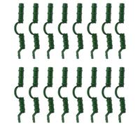 ifundom 20 pièces Clips Serre Jardin Plastique Fixation Film Serre et Filet Ombrage Résistants pour Tubes Accessoires et Protection Plantes
