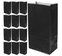 ifundom 20 pièces Lot de Papier Kraft Colorés Multifonctions Petits Sacs Emballage Pliables pour Bonbons Anniversaire et Cadeaux