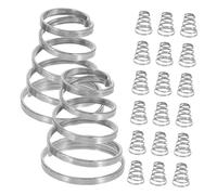 ifundom 20 pièces Lot de Ressorts Acier Inoxydable pour de à Dégagement Rapide Sécurisation Fiable des Roues et Arrière Compatible VTT et Route