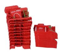 ifundom 20 Pièces Miniature Forest Tree House Models High Realistic Wooden Houses for Crafts Diorama Micro Landscape Table Decoration for and Adults